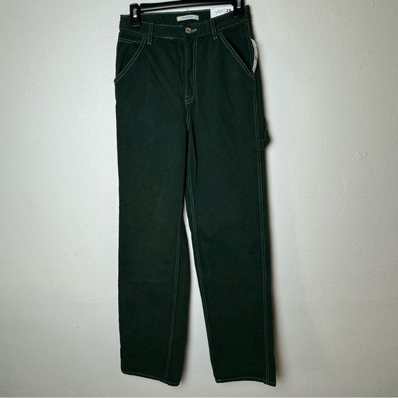 PacSun Ocean Green '90s Boyfriend Carpenter Pants - Picture 5 of 12